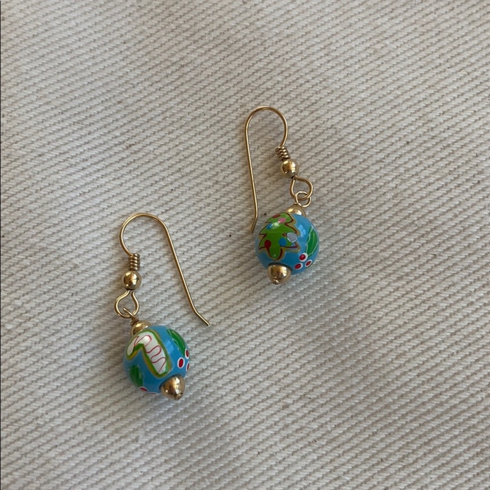 Angela Moore drop earrings